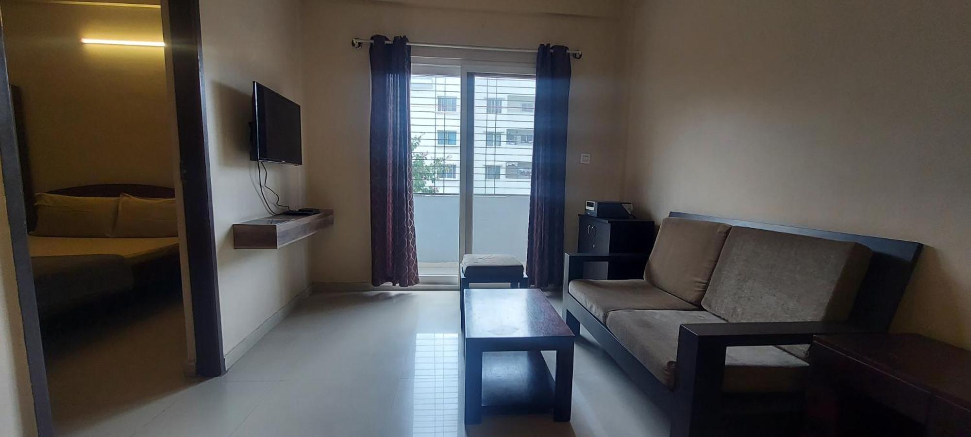 Tranquil Serviced Apartments Bangalore Buitenkant foto